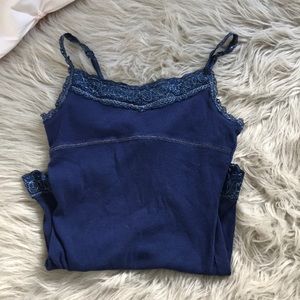 Blue tank top